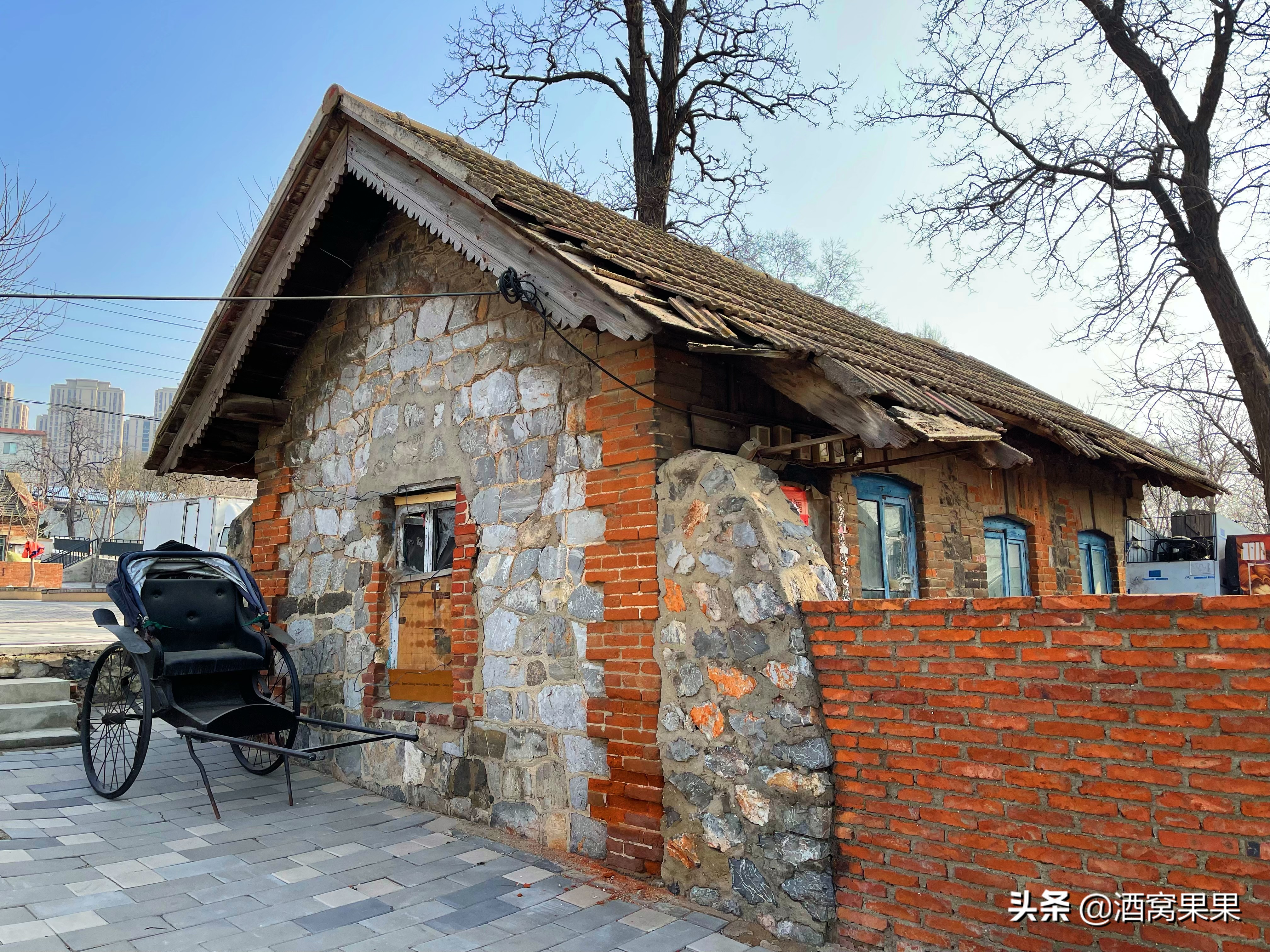 大连破旧老房子,南关岭百年房子