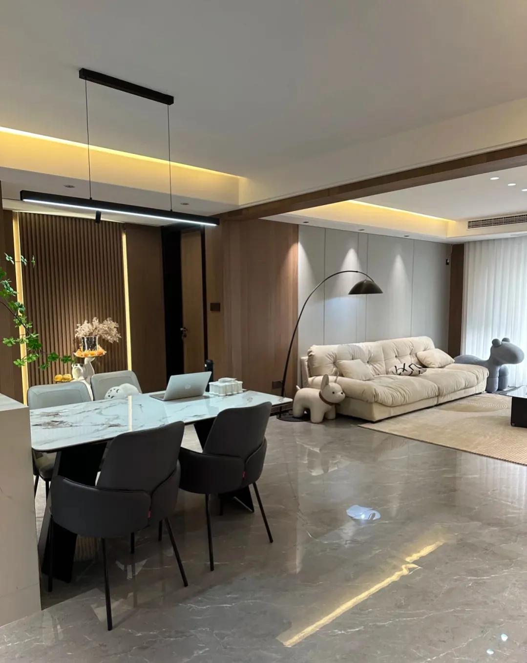 江苏女主拒绝过度装修,把146㎡的家装修得堪称教科书,太高级了