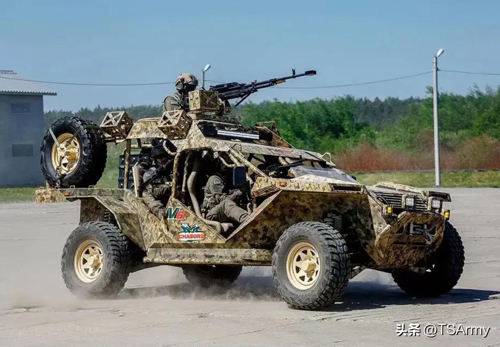 盘点14种军用全地形摩托车,世界各国军用全地形车