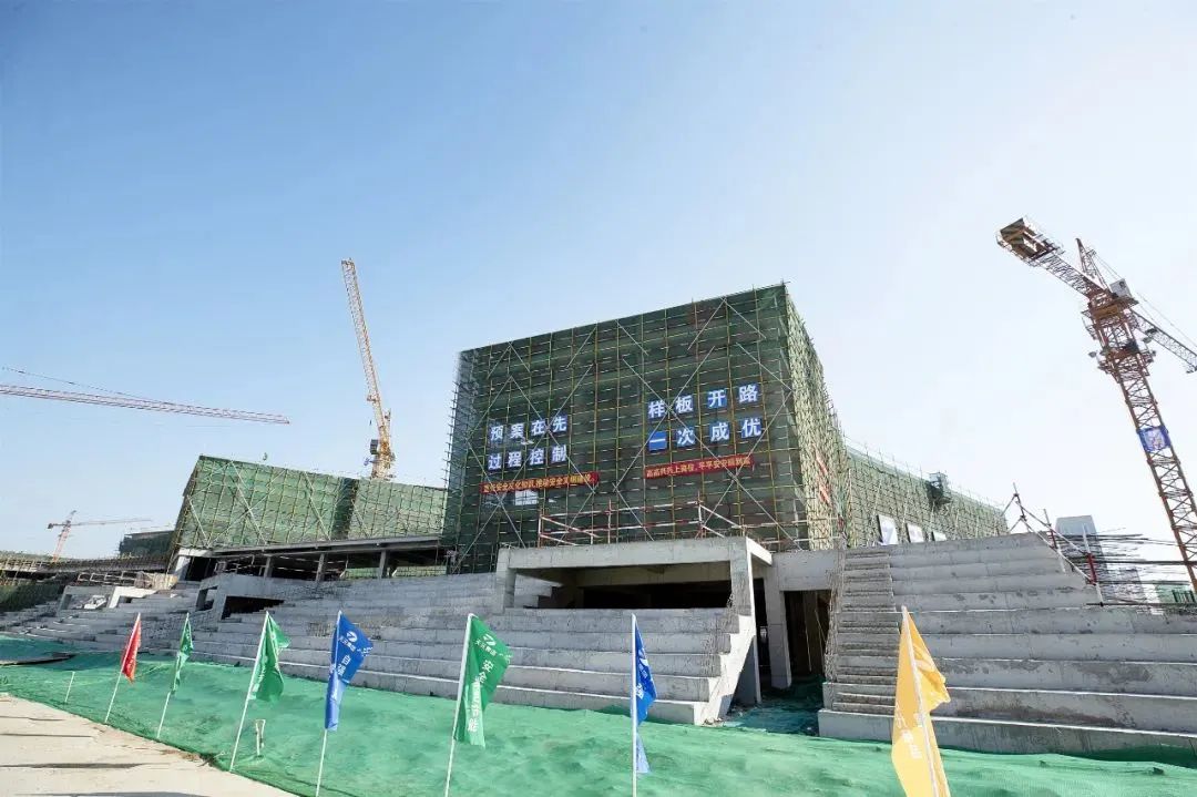 烟台高新区中心区最新项目,大项目连续开工