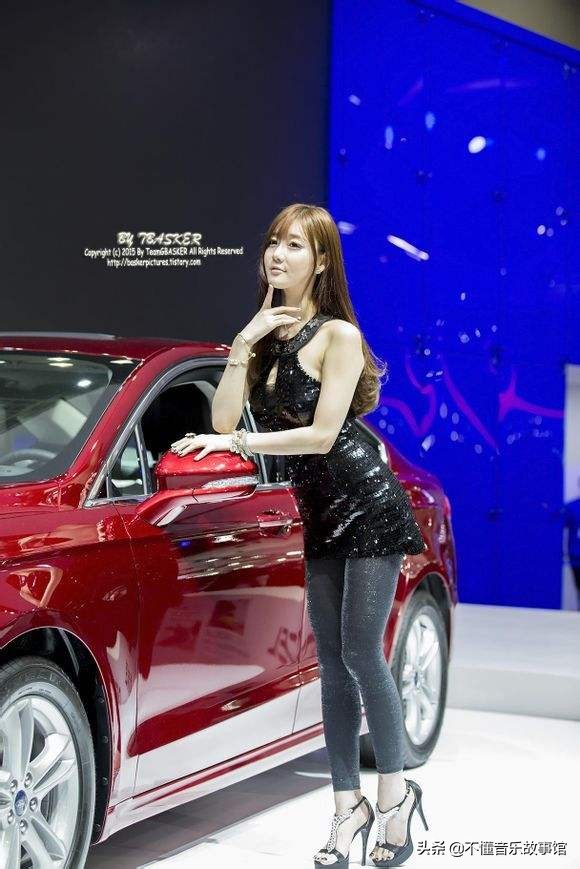 高清韩国最美十大车模,韩国美女车模柳多妍甜美高颜值