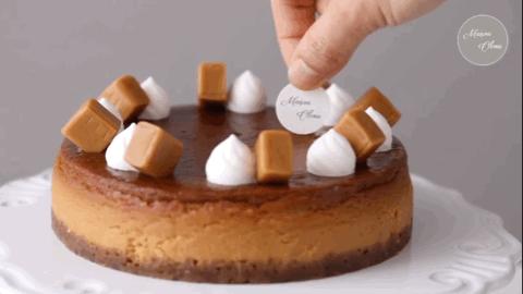 焦糖海盐芝士蛋糕冻的做法,ins焦糖芝士蛋糕的做法