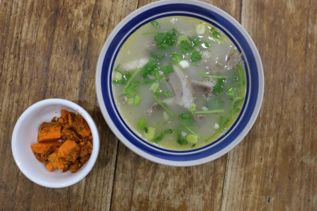 涡阳羊肉汤烧饼,涡阳义门老八羊肉汤馆