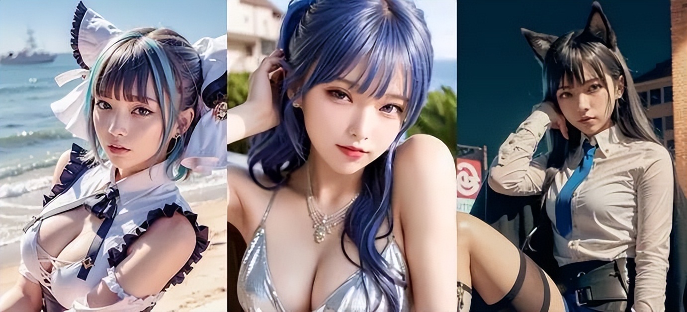ai赛博coser,ai制作cosplay