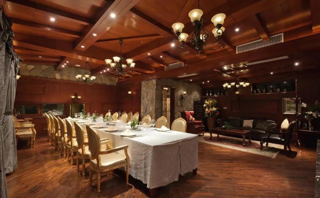 绿色生态餐厅,涵田度假村天目湖