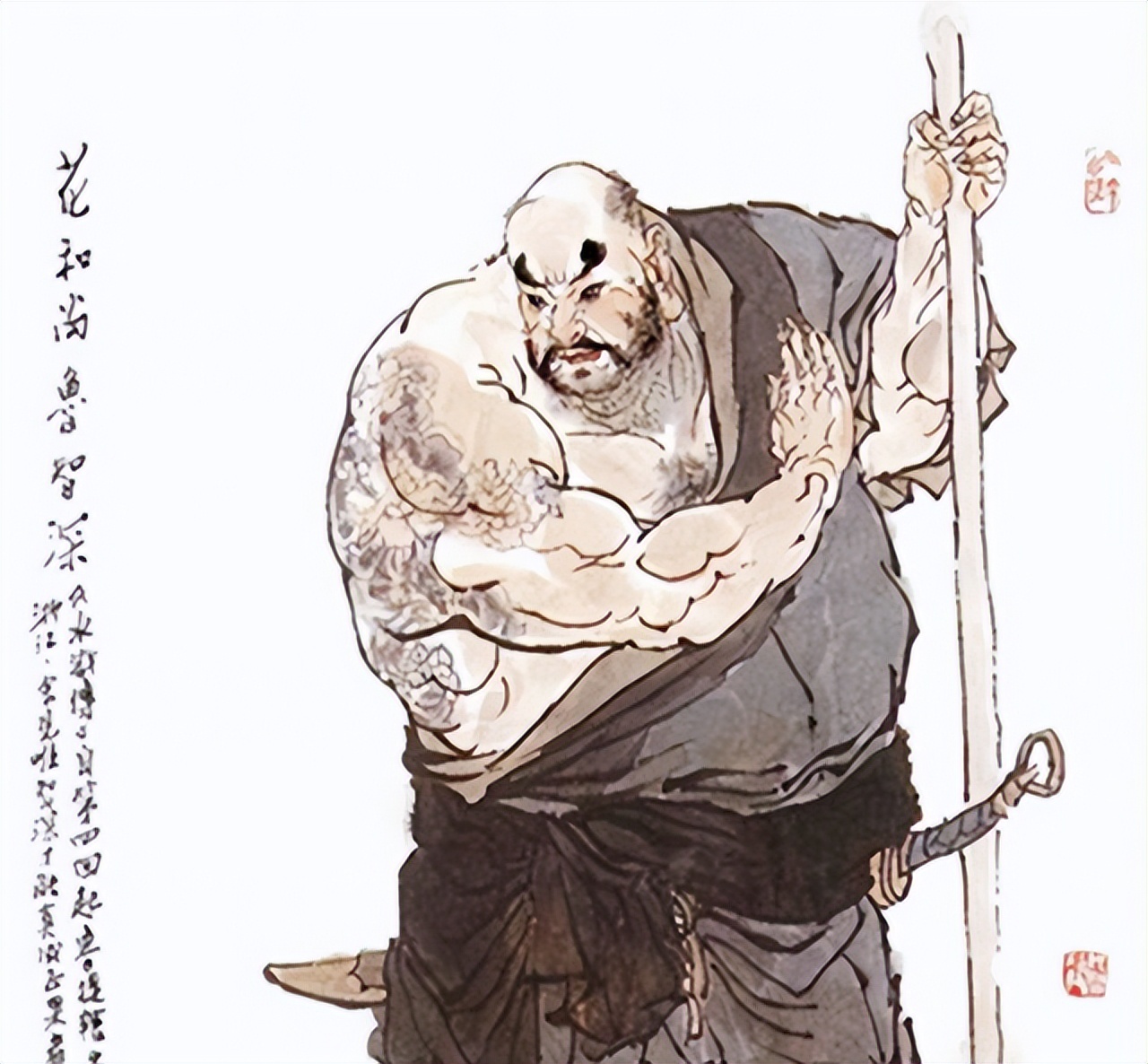 水浒传十大步战高手排名,水浒传中的五虎八虎