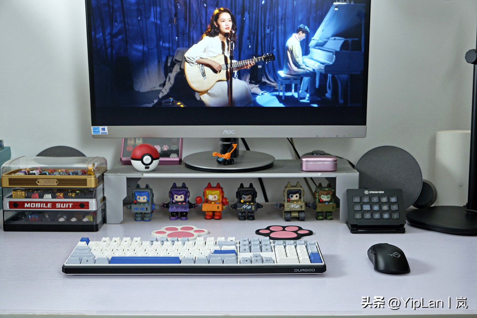 杜伽k610w机械键盘,凯华红轴机械键盘推荐