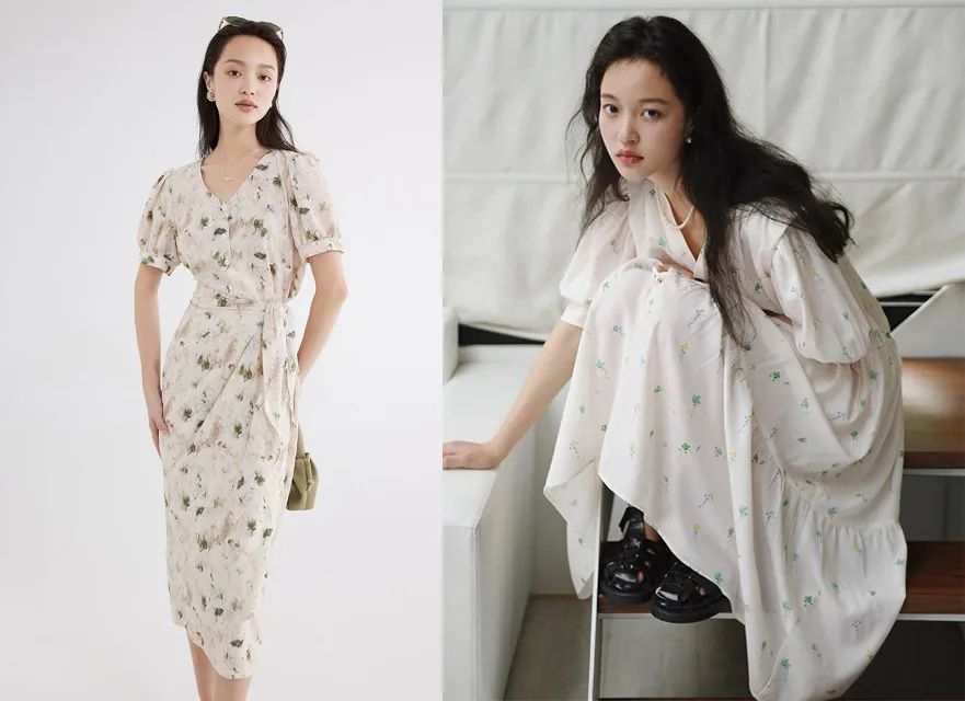 如果淘宝模特界有咖位，这两位小姐姐大概是人气“流量小花”吧