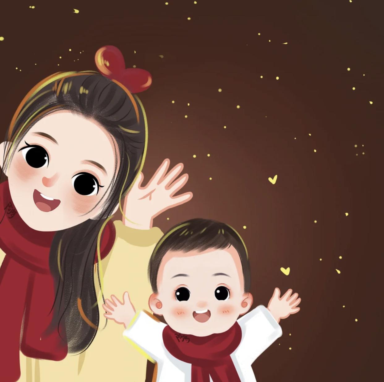 祝2023年平安喜乐，兔然暴富，红红火火#朋友圈背景#亲子头像#