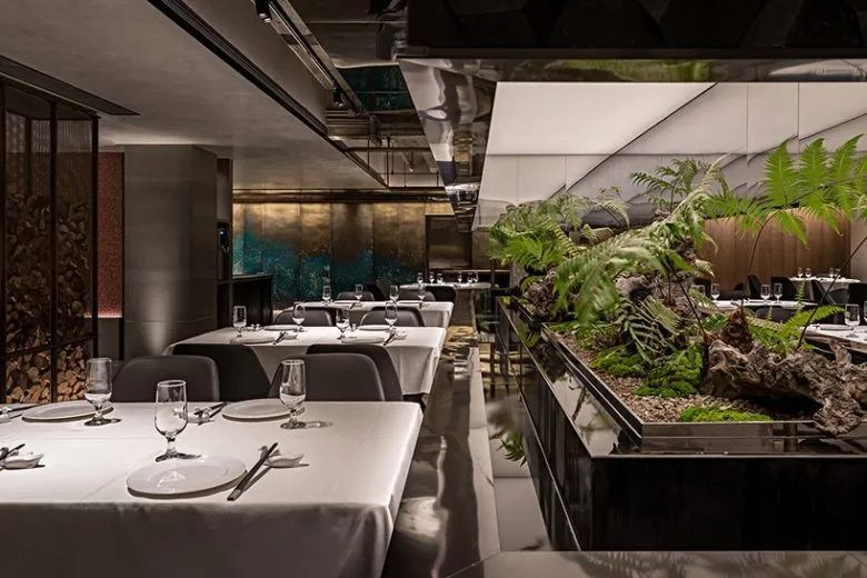 西城创意餐馆设计风格,新型餐馆造型设计