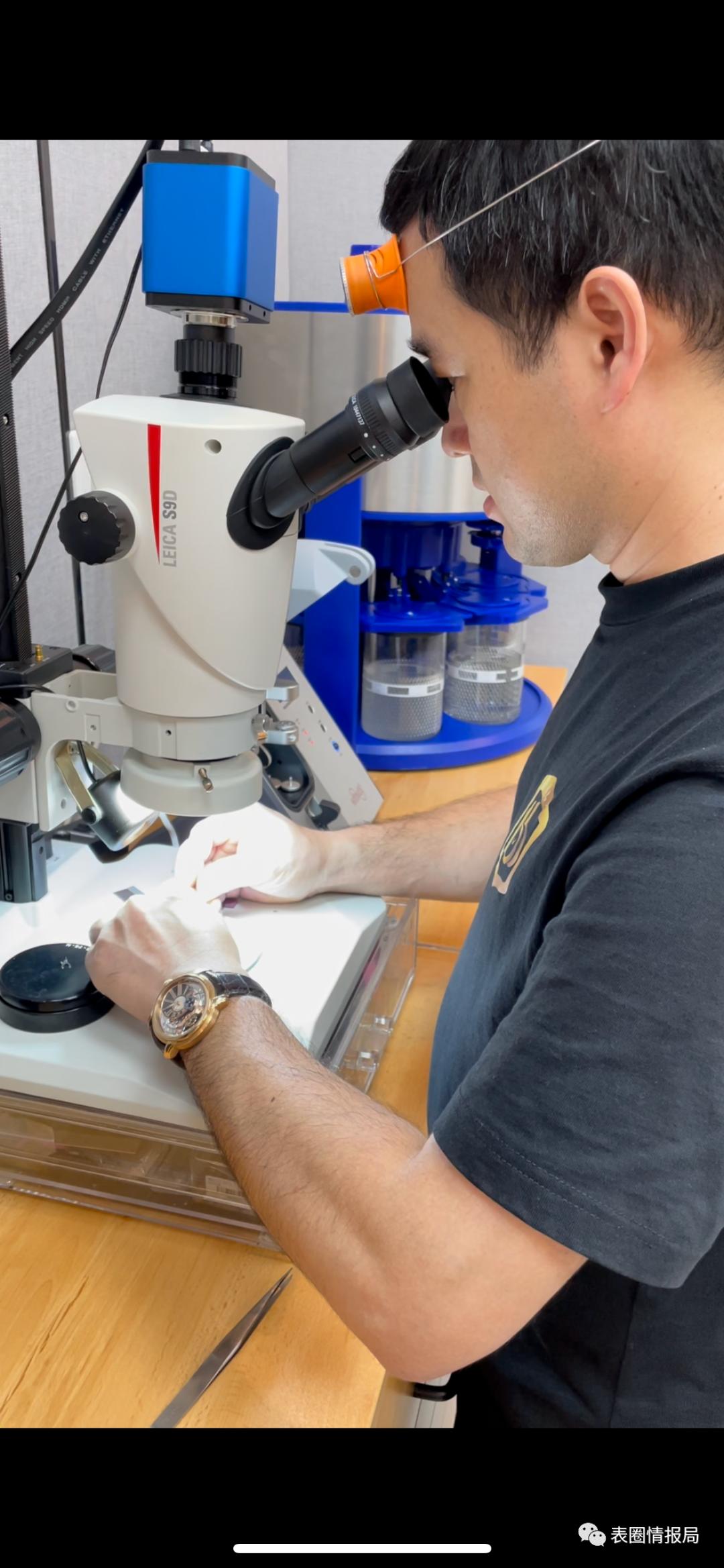 手表表面修复技术,手表钢带清理维修