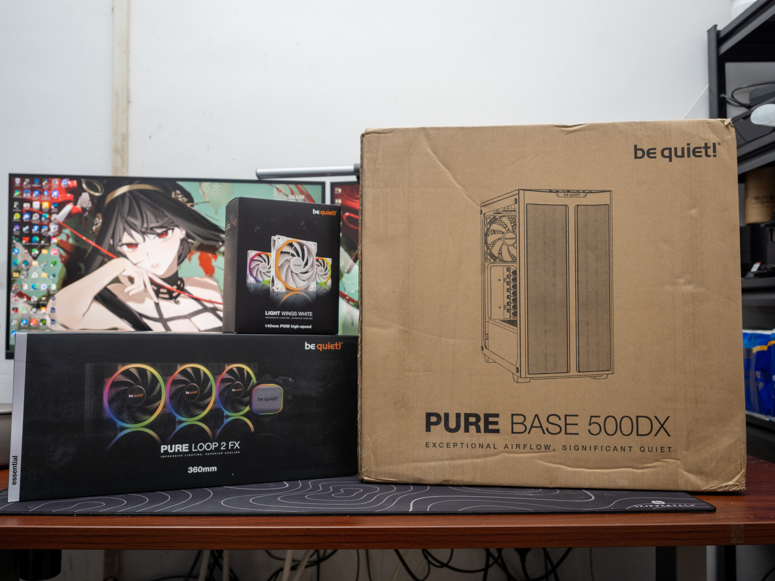 新机箱、新水冷、新风扇！来自bequiet！的白色主题