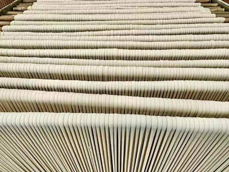 手工挂面致富,镇安云盖寺手工挂面