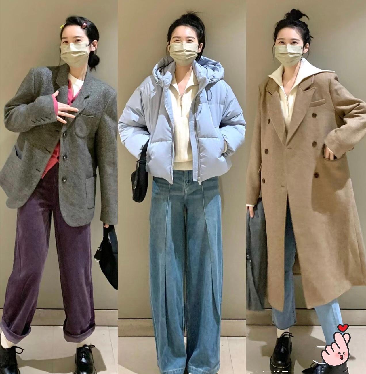 三分长相七分打扮合集,适合韩系女生的早春穿搭look