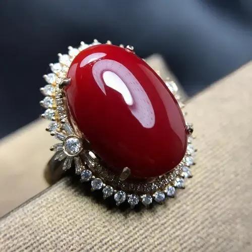 天然有机宝石红珊瑚,怎样清洗红珊瑚宝石