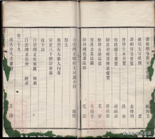 近代家谱发展史,古代家谱溯源