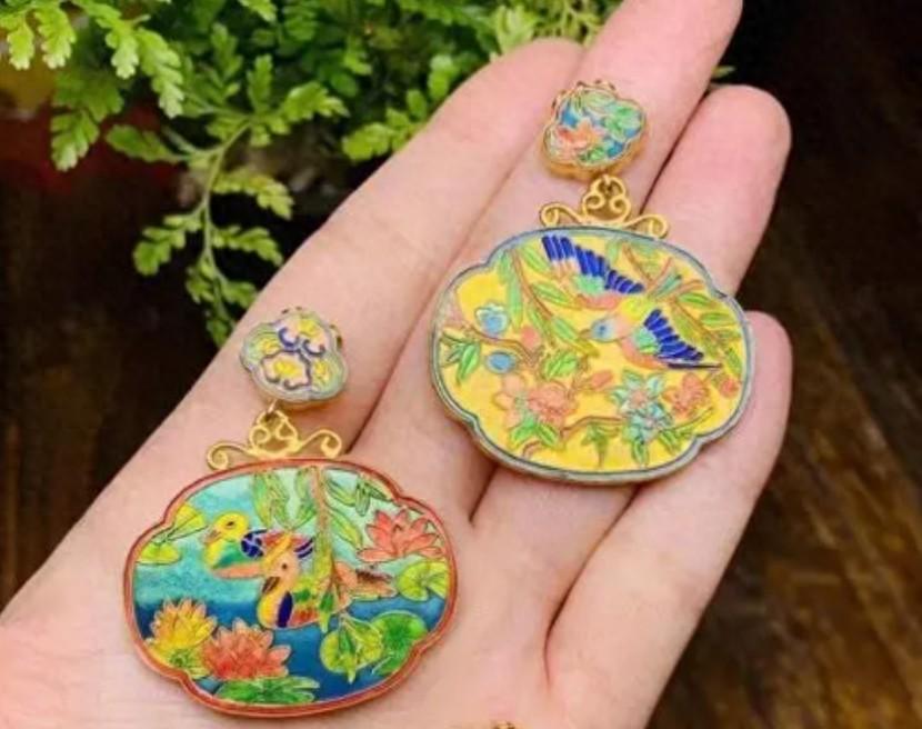 珐琅银珐琅金区别,高温珐琅和烧蓝有什么区别