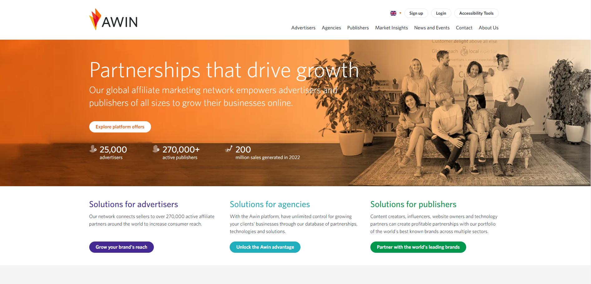 20个（蓝皮书奖）的全球顶级CPS联盟营销网络排名