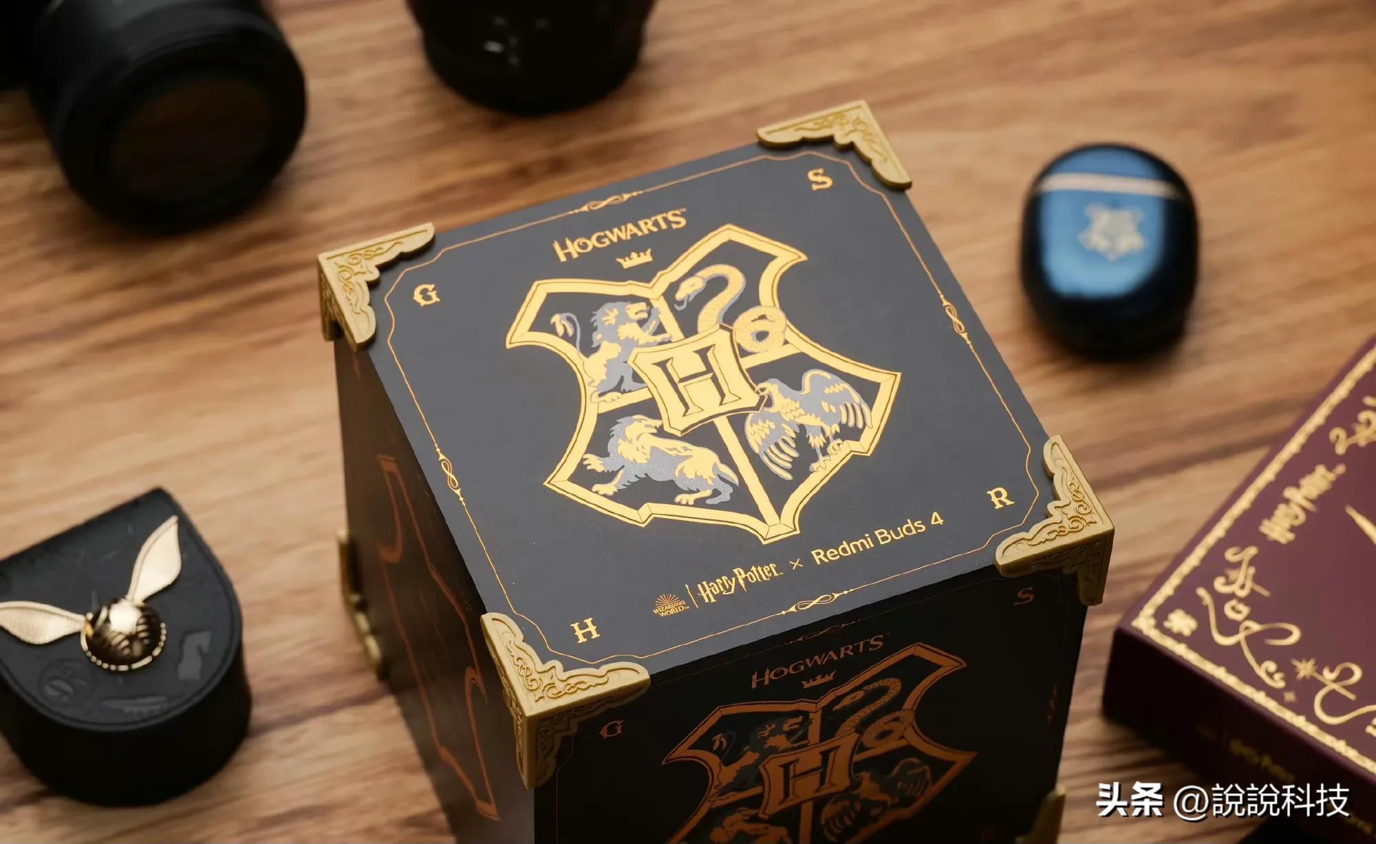 redmibuds4哈利波特佩戴体验,redmibuds4哈利波特沉浸式开箱