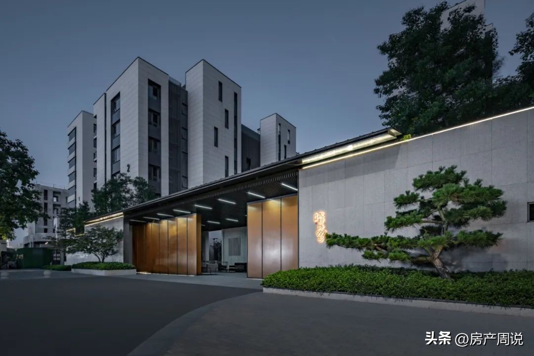 高档小区大门入口图片欣赏,高档小区大门入口门楼图