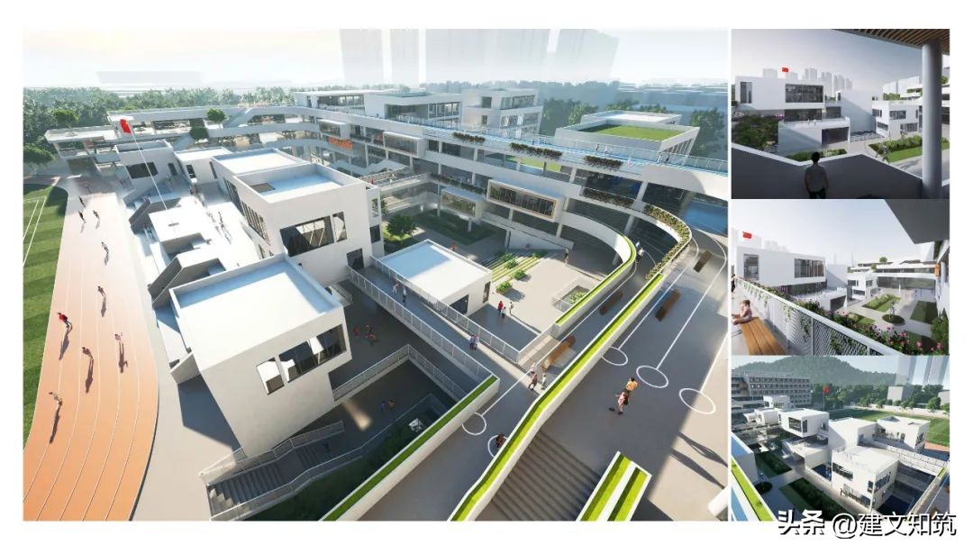 「荐筑」“城长计划”三联学校中标设计方案|香港华艺设计