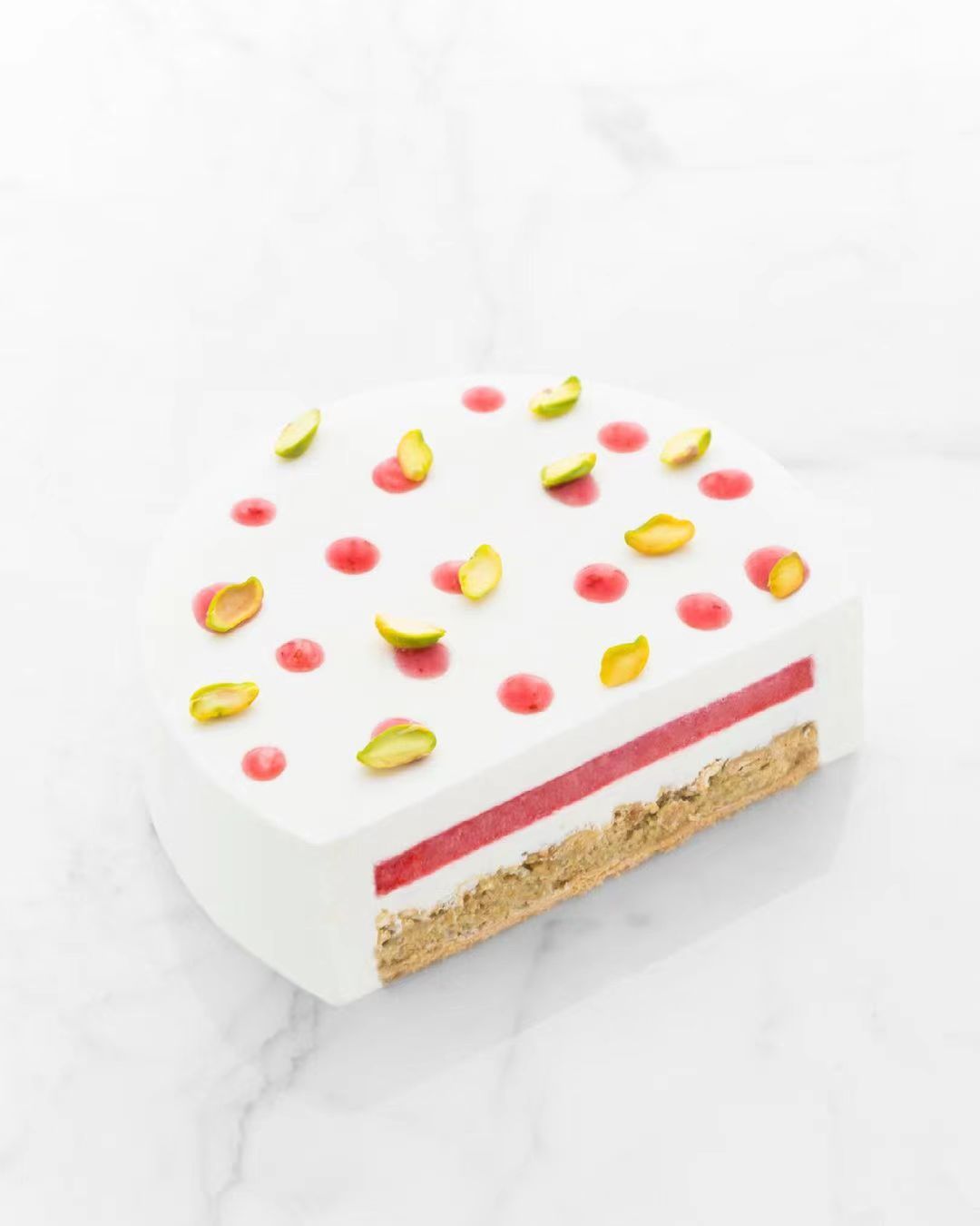 蛋糕切面,蛋糕两层夹心切面图片