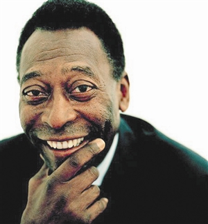 球王贝利巴西足球传奇,世界公认的三位球王