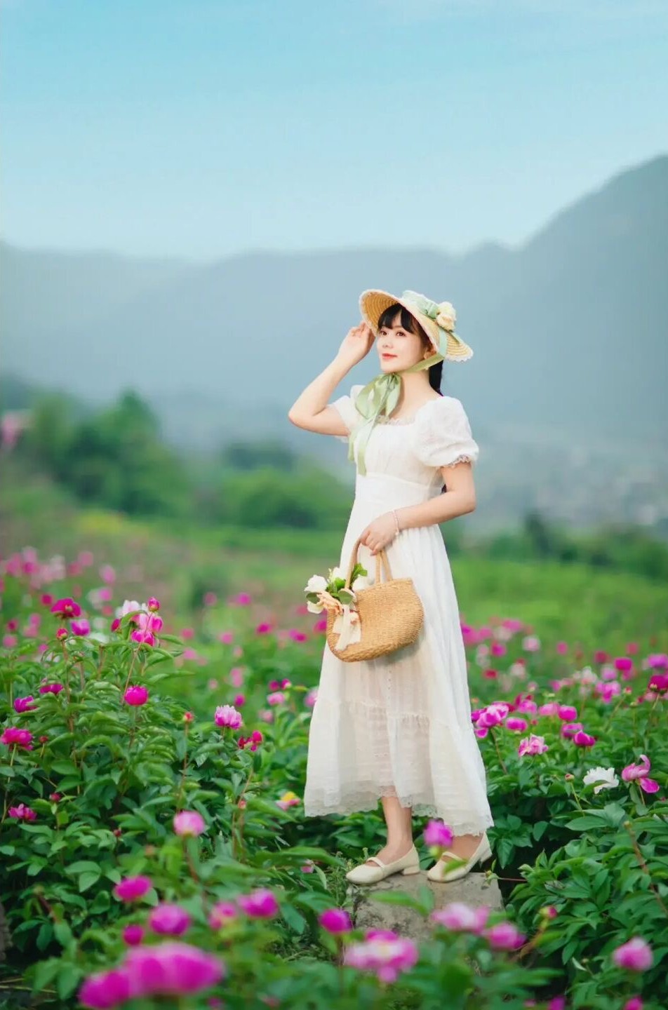 成都芍药花海景区,成都市内芍药花海
