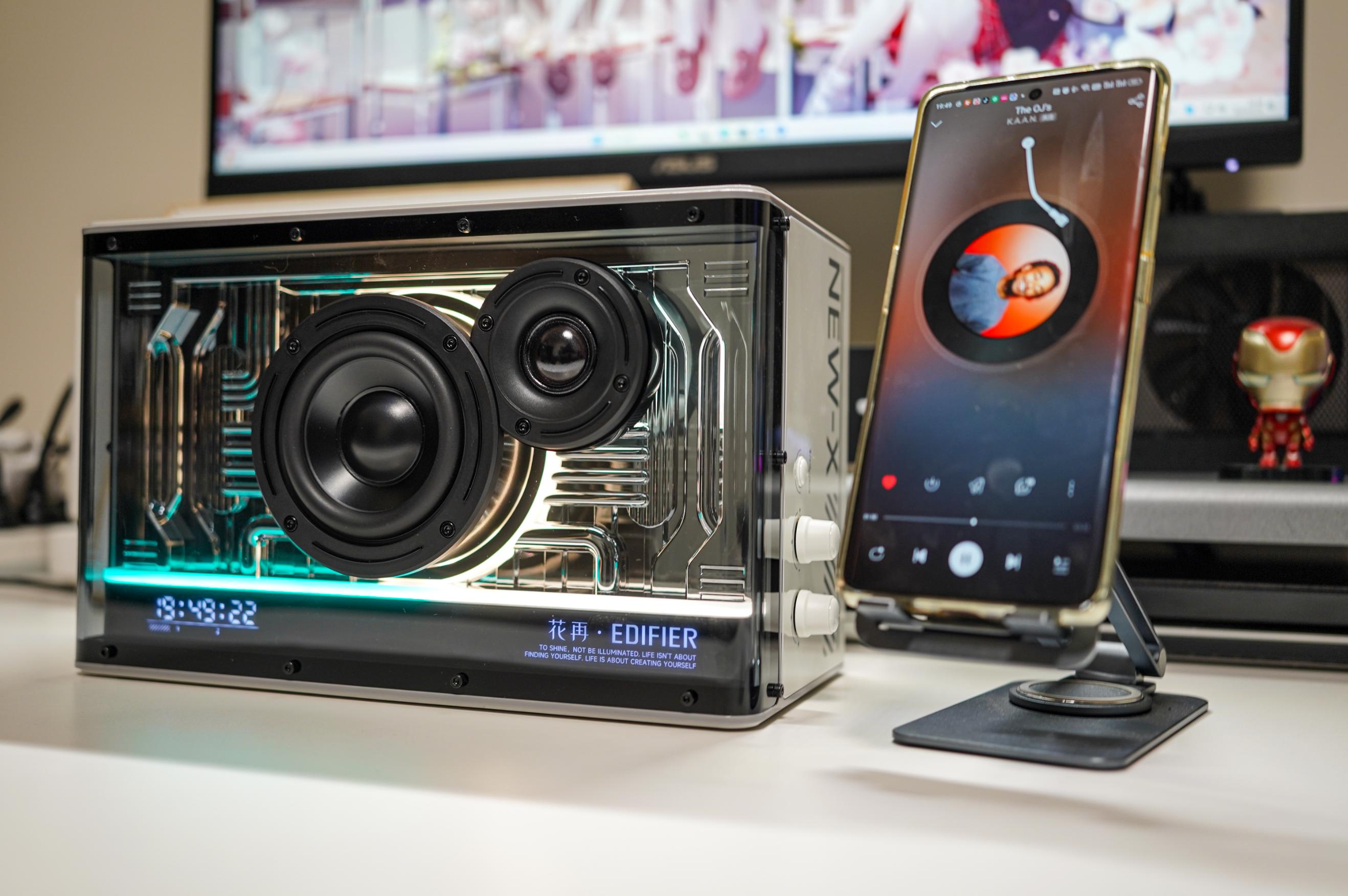 漫步者音箱new-x效果,蓝牙音箱氛围灯漫步者