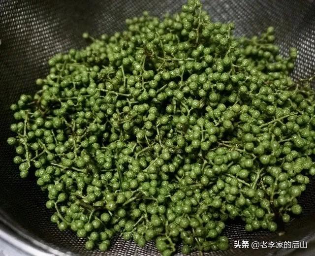 保鲜青花椒冷冻后怎么清洗干净,青花椒保鲜法