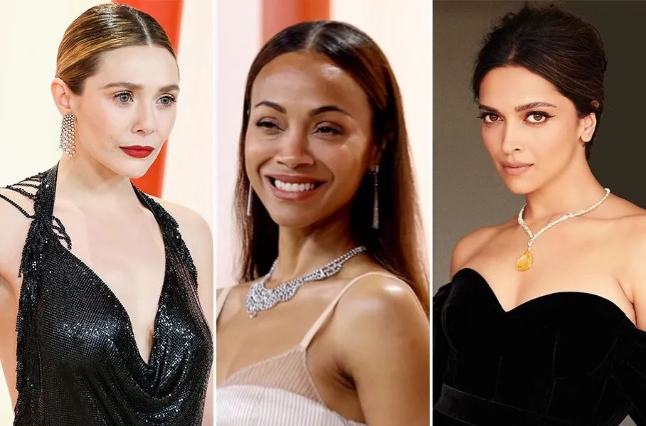 杨紫琼巴黎赏秀与未婚夫出席活动,杨紫琼霸气金球奖