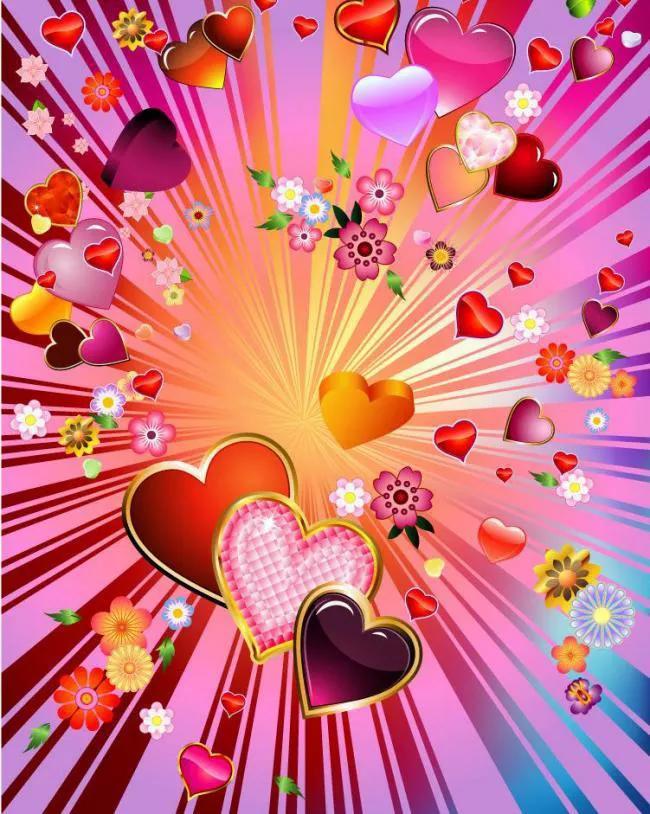 浪漫爱情爱心图片,分享可爱图片