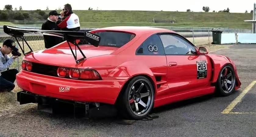 丰田mr2第2代多美卡,mr2丰田试驾