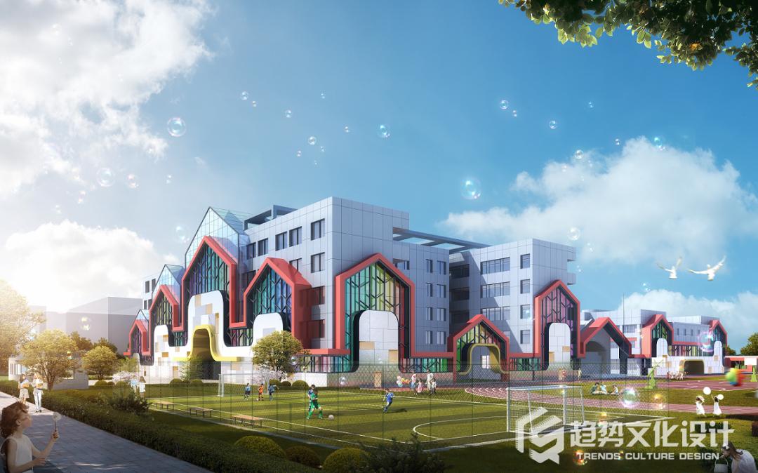 温州未来小学集团绿轴校区,温州小学改建项目