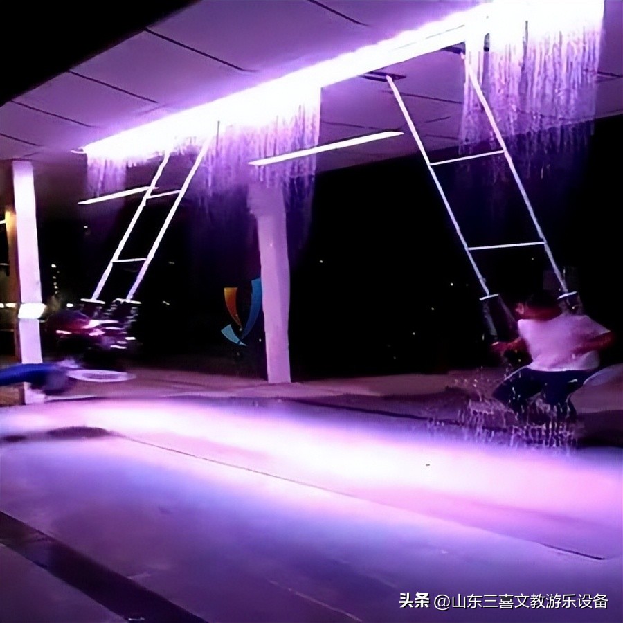 大型室外网红秋千设备主题乐园,大型网红水幕秋千