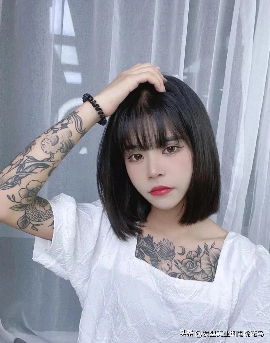 奶茶妹妹同款短发,奶茶妹妹发型图片大全