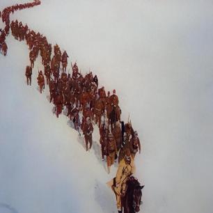 日军*行暴**照片，女子脱衣服让日本人拍摄被*辱侮**致死，惨死野外4