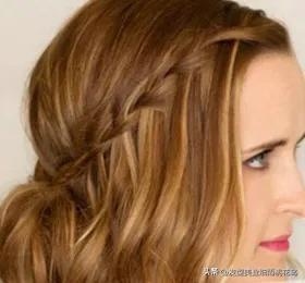 唯美编发盘发,唯美长发新娘编发