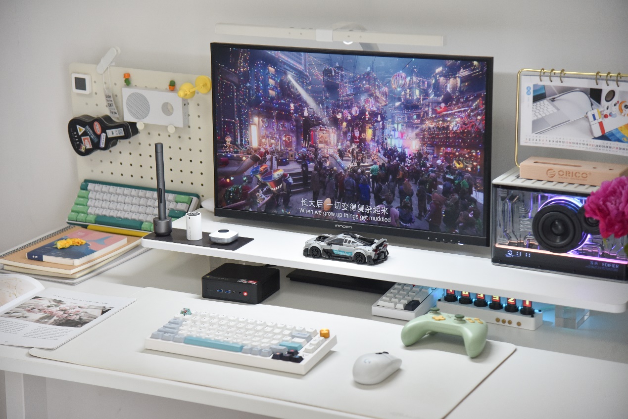 放弃台式，巴掌大零刻SER55500U打造简洁桌面，性能不输传统电脑