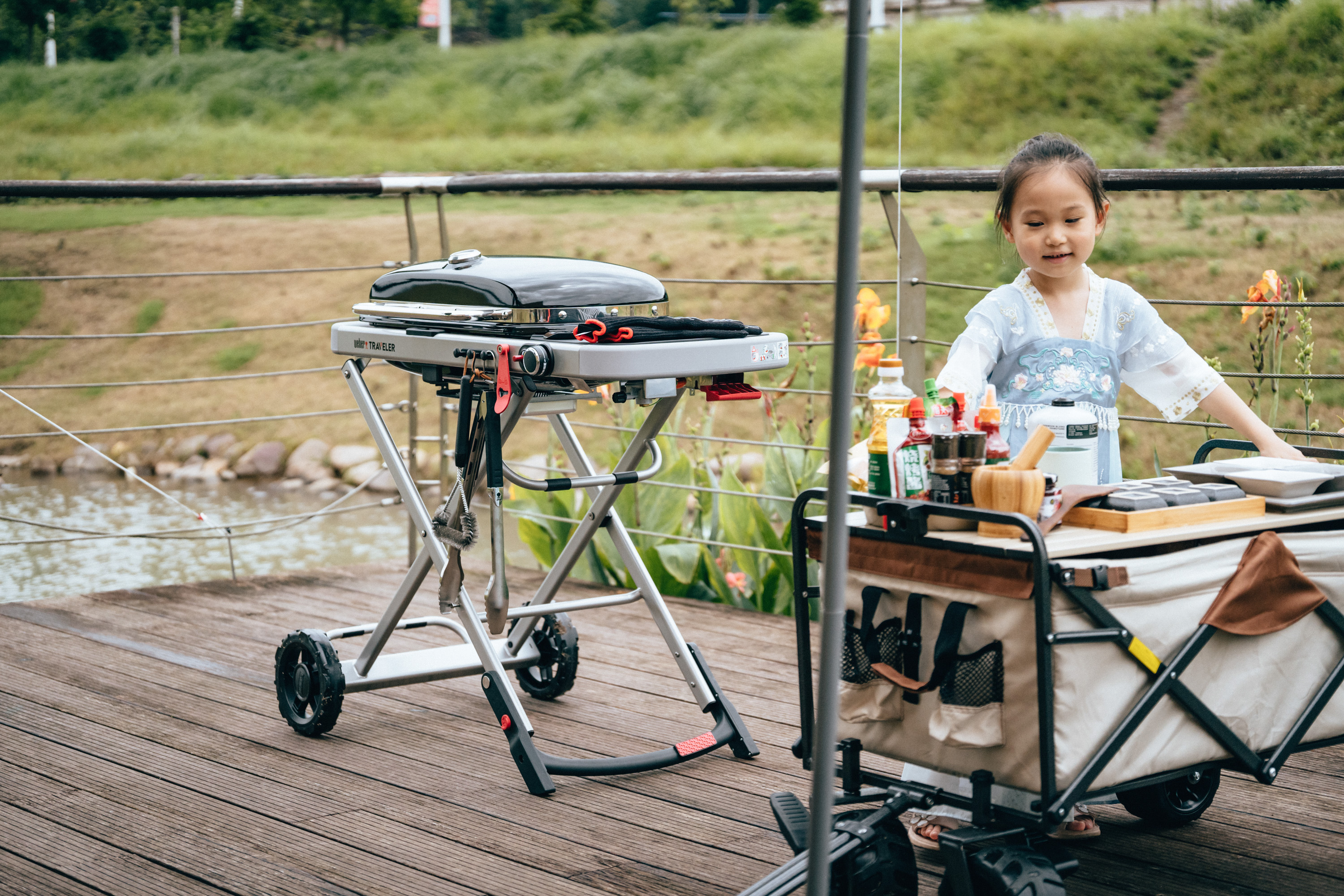 北美最流行的户外烧烤炉,美国weber烧烤炉
