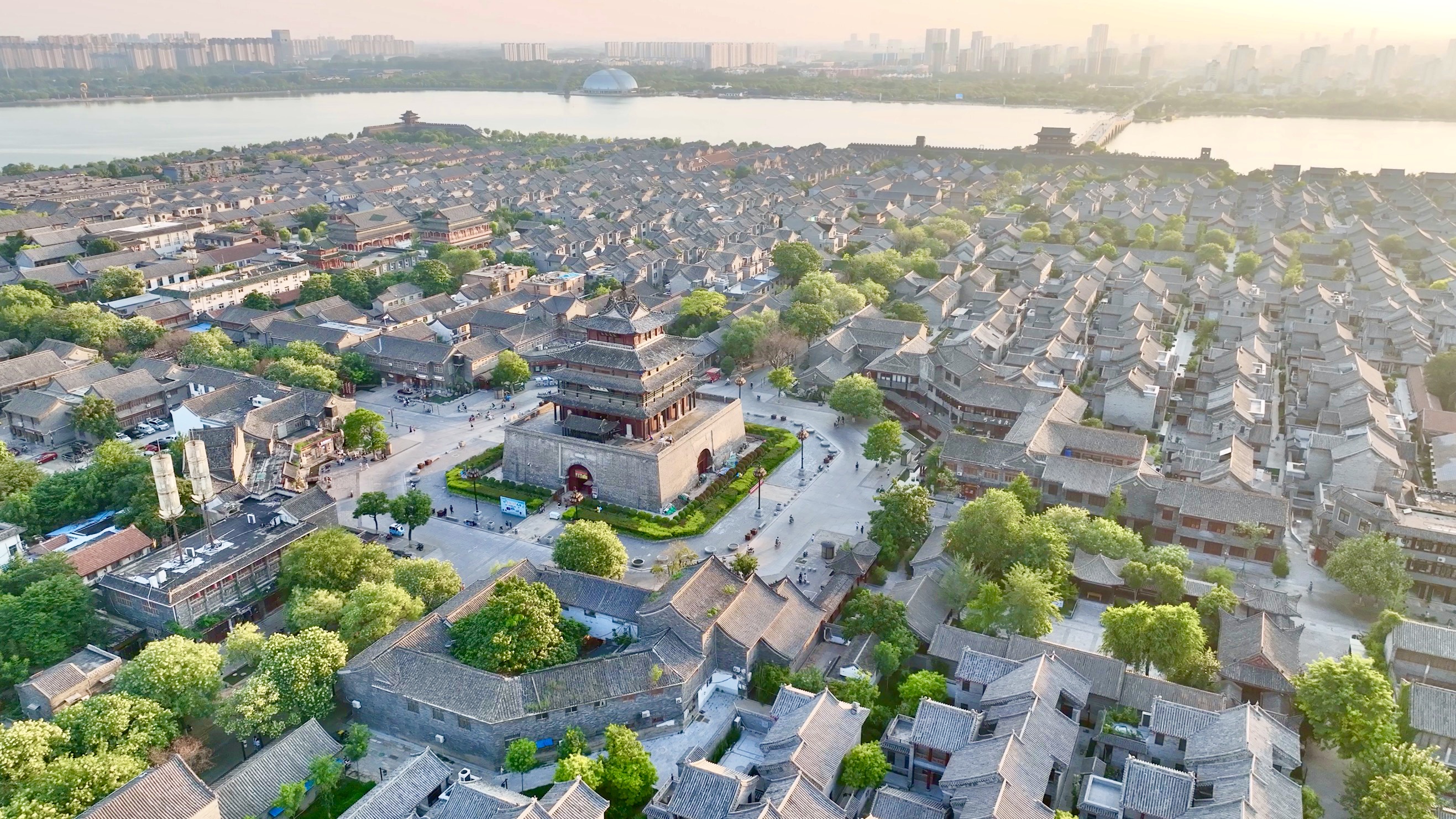 山东冷门但是风景很棒的地方,山东有一座水上古城