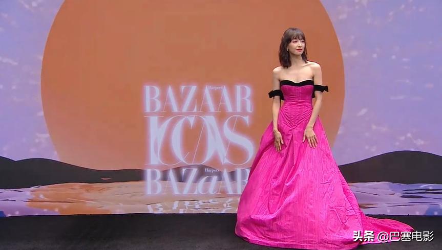 热巴杨颖红毯造型,芭莎红毯杨紫热巴杨颖赵丽颖