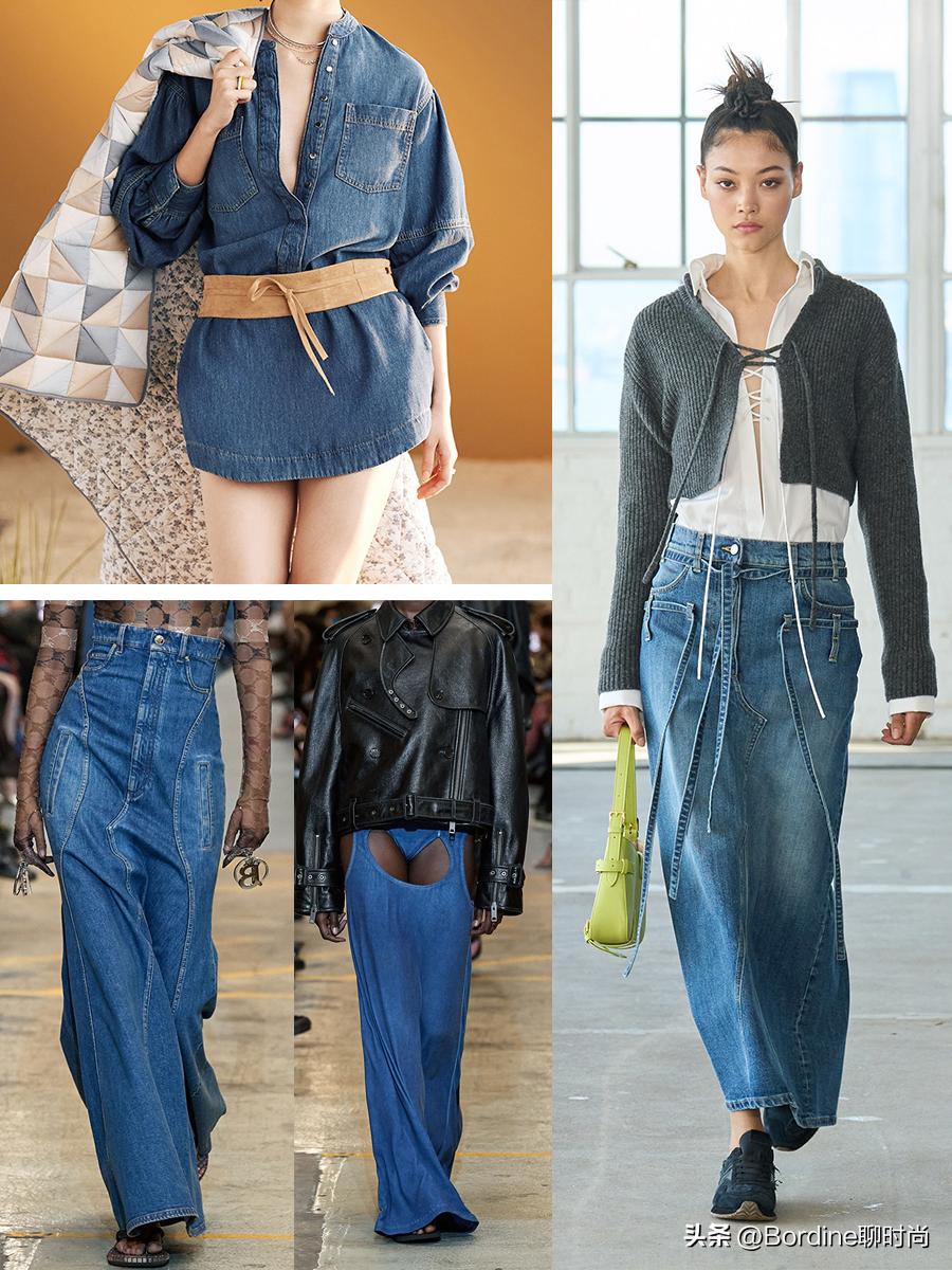 2023年春季流行元素牛仔日系穿搭,2023西部牛仔风穿搭秋季