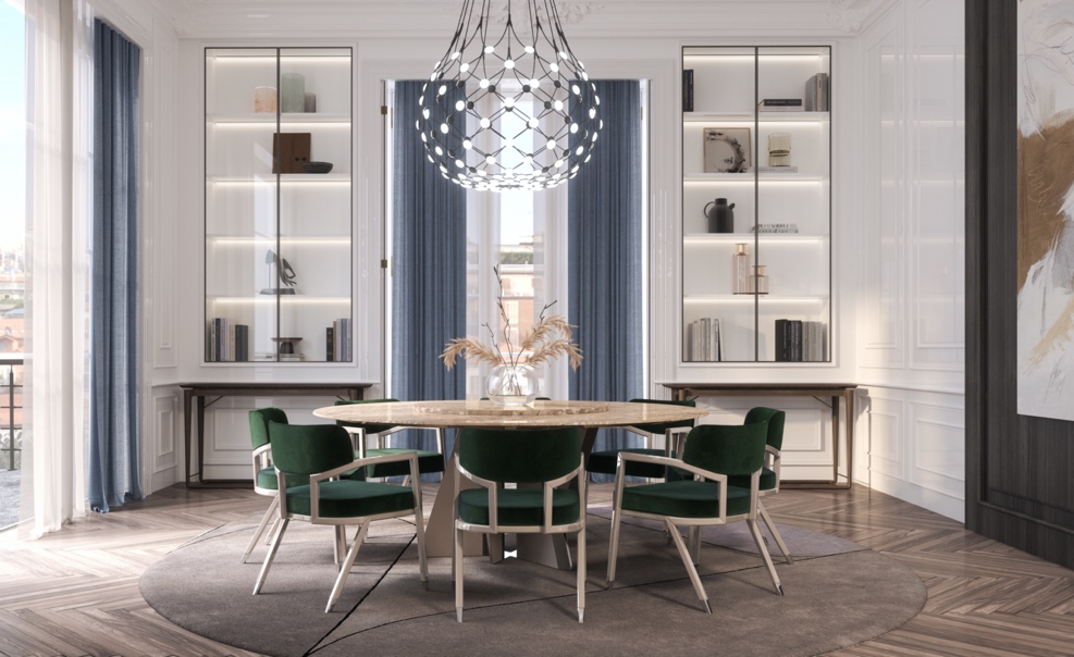 轻盈明亮的米兰现代空间，感受TURRI意式美感