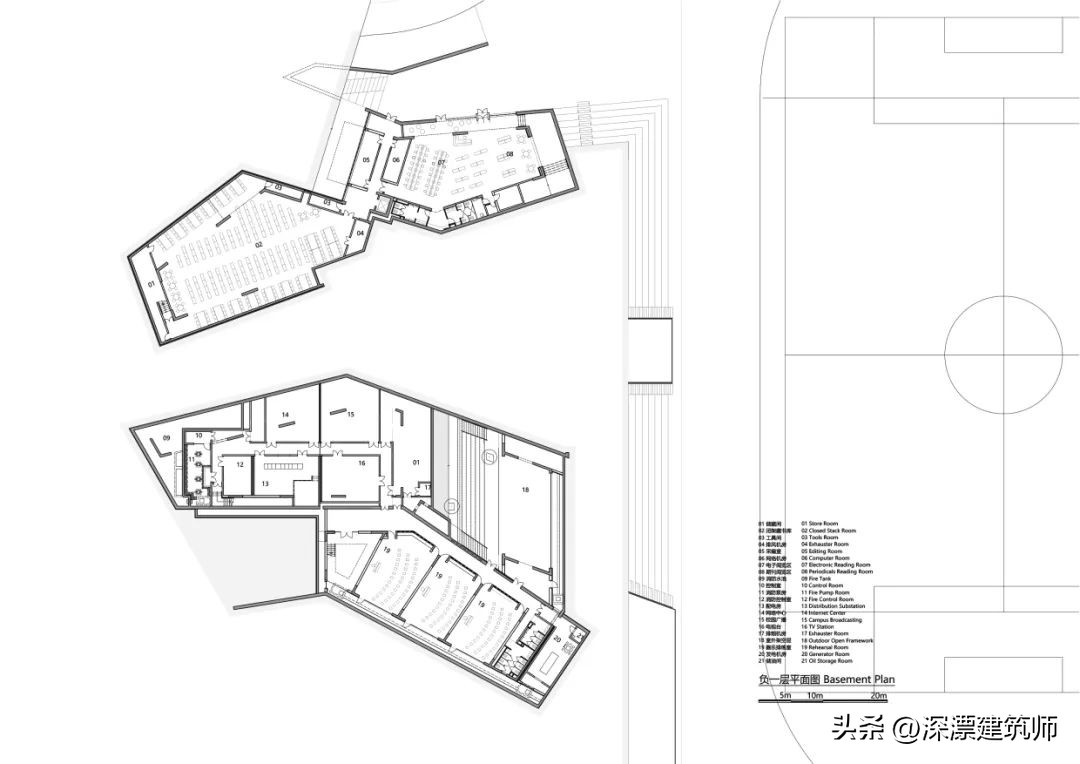 新作|友兰中学图艺综合楼：延展与折叠/WAU建筑事务所