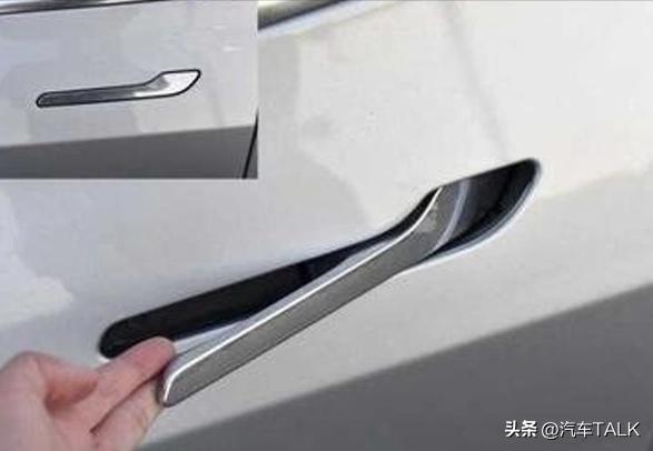 比亚迪汉用隐藏式门,比亚迪汉隐藏式门把手被冻住
