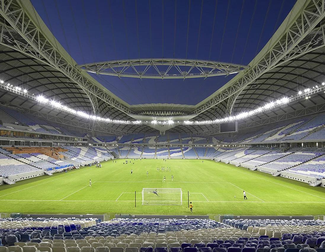 卡塔尔世界杯体育场,卡塔尔世界杯开幕式回看