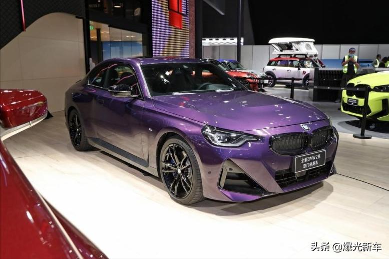 2022宝马2系两门轿跑车,2022款宝马2系225i曜夜版