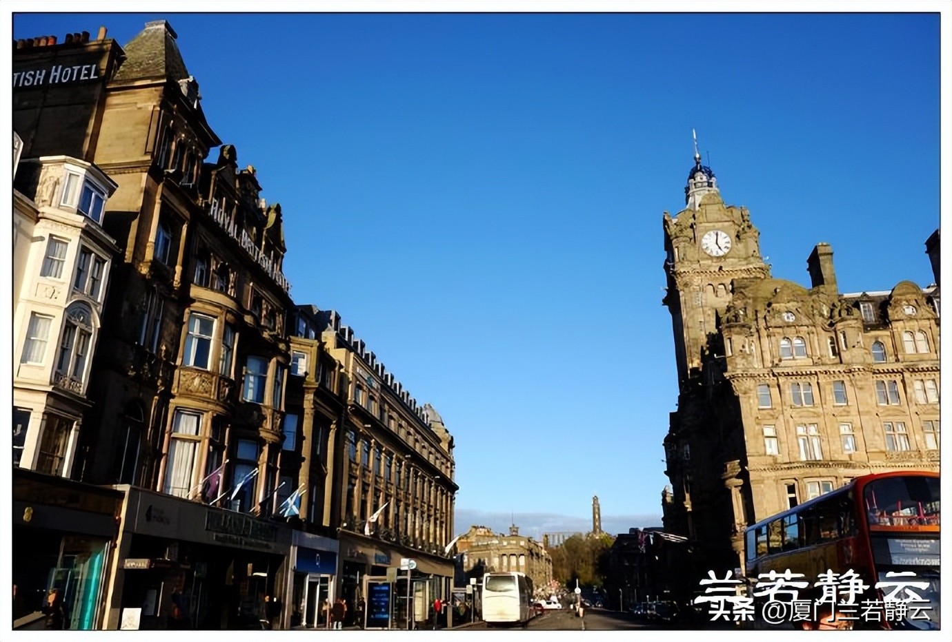 英国苏格兰爱丁堡小镇,爱丁堡是英国最浪漫的城市