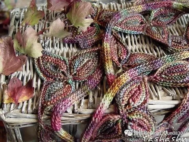 分享一款简单漂亮的针织花样,针织作品展示大全